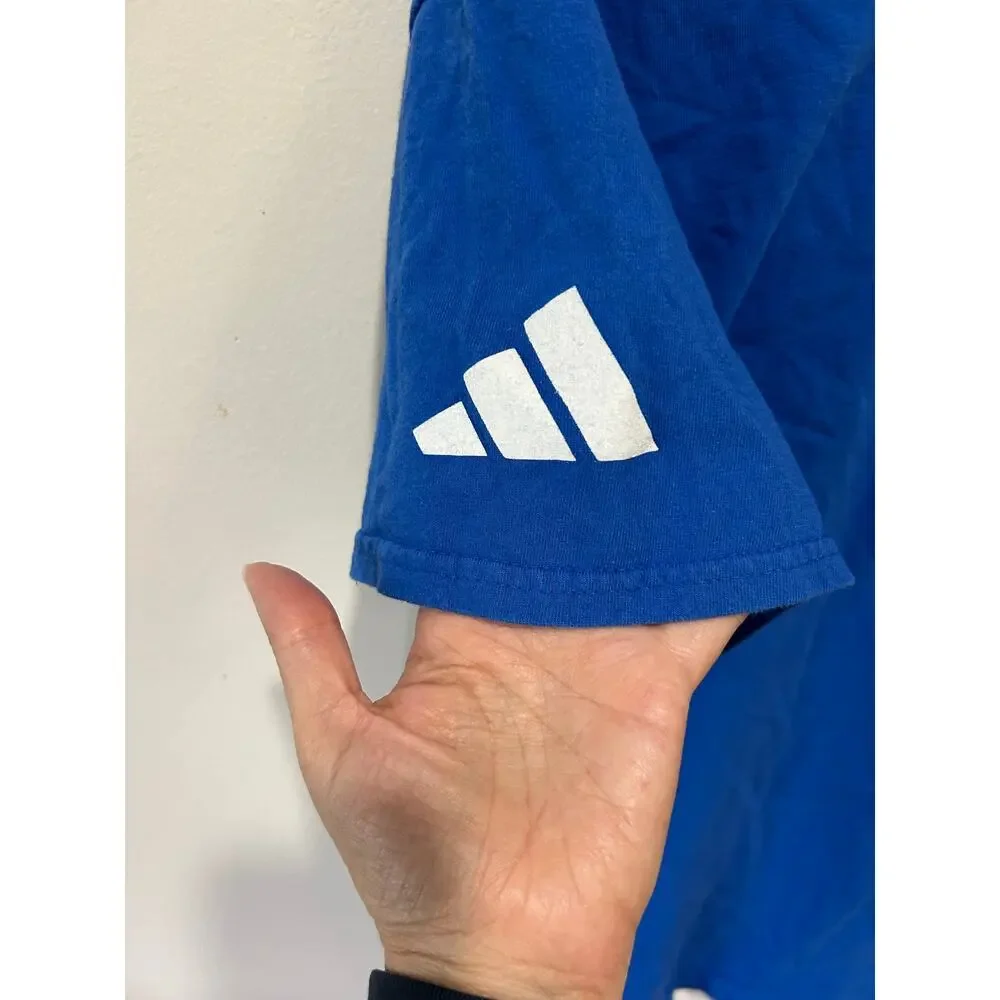 Adidas Philadelphia 76ers blue shirt size M (no tag) basketball